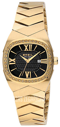 Breil Milano Czarny/Stal w odcieniu złota BW0290