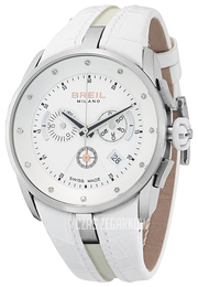 Breil Biały/Skóra Ø43 mm BW0429