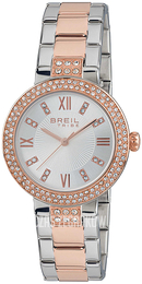 Breil Tribe Srebrny/Stal w kolorze różowego złota Ø32 mm EW0420