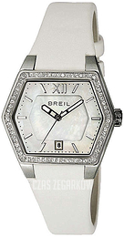 Breil Mark Biały/Skóra TW0675