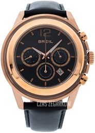 Breil Czarny/Skóra Ø46 mm TW0960