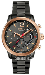 Breil Czarny/Stal Ø44 mm TW1260