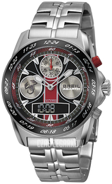 Breil Abarth Czarny/Stal Ø43.5 mm TW1365