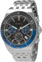 Breil Czarny/Stal Ø44 mm TW1820