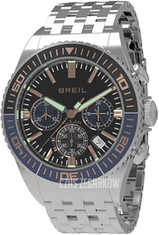 Breil Czarny/Stal Ø44 mm TW1822