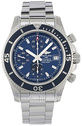 Breitling Superocean Chronograph Niebieski/Stal Ø42 mm A13311D11C1A1