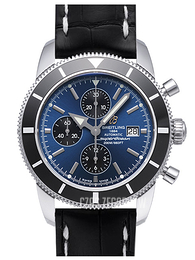 Breitling Superocean Heritage Chrono 46 Niebieski/Skóra Ø46 mm A1332024-C817-760P-A20BA.1