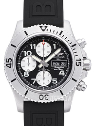 Breitling Superocean Chronograph Steelfish Czarny/Guma Ø44 mm A13341C3-BD19-152S-A20SS.1