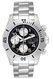 Breitling Superocean Chronograph Steelfish Czarny/Stal Ø44 mm A13341C3-BD19-162A