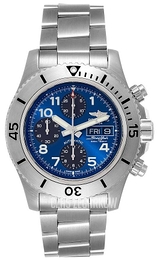 Breitling Superocean Chronograph Steelfish Niebieski/Stal Ø44 mm A13341C3-C893-162A