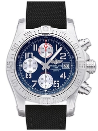 Breitling Avenger II Niebieski/Tkanina Ø43 mm A1338111-C870-103W-A20BA.1