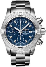 Breitling Avenger Chronograph 43 Niebieski/Stal Ø43 mm A13385101C1A1