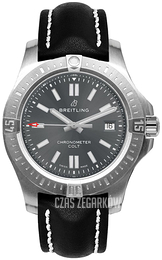 Breitling Colt Automatic Szary/Skóra Ø41 mm A17313101F1X1