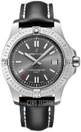 Breitling Colt Automatic Szary/Skóra Ø41 mm A17313101F1X4