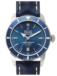 Breitling Superocean Heritage 46 Niebieski/Skóra Ø46 mm A1732016-C734-746P-A20BA.1