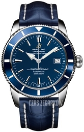 Breitling Superocean Heritage 42 Niebieski/Skóra Ø42 mm A1732116-C832-731P-A20BA.1