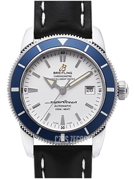 Breitling Superocean Heritage 42 Srebrny/Skóra Ø42 mm A1732116-G717-435X-A20BA.1