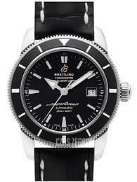 Breitling Superocean Heritage 42 Czarny/Skóra Ø42 mm A1732124-BA61-743P-A20BA.1