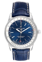 Breitling Navitimer 1 Automatic 38 Niebieski/Skóra Ø38 mm A17325211C1P3