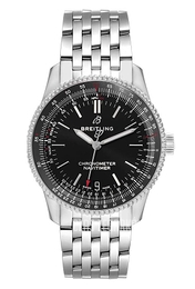 Breitling Navitimer 01 Czarny/Stal Ø38 mm A17325241B1A1