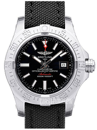 Breitling Avenger II Seawolf Czarny/Tkanina Ø45 mm A1733110-BC30-103W-A20BASA.1