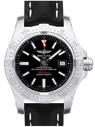 Breitling Avenger II Seawolf Czarny/Skóra Ø45 mm A1733110.BC30.435X.A20BA.1