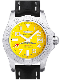 Breitling Avenger II Seawolf Żółty/Skóra Ø45 mm A1733110.I519.435X.A20BA.1