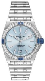 Breitling Super Chronomat Automatic 38 Niebieski/Stal Ø38 mm A17356531C1A1