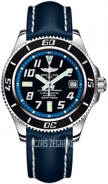 Breitling Superocean II 42 Czarny/Skóra Ø42 mm A1736402-BA30-113X-A18BA.1