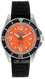Breitling Superocean Ii 42 Pomarańczowy/Guma Ø42 mm A17366D71O1S1