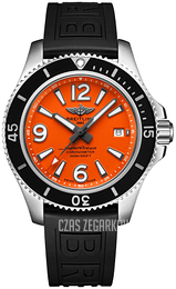 Breitling Superocean Ii 42 Pomarańczowy/Guma Ø42 mm A17366D71O1S2