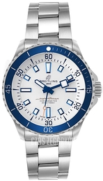 Breitling Superocean Automatic 42 Srebrny/Stal Ø42 mm A17375E71G1A1