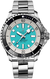 Breitling Superocean Automatic 44 Turkusowy/Stal Ø44 mm A17376211L2A1