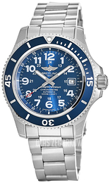 Breitling Superocean Ii 44 Niebieski/Stal Ø44 mm A17392D81C1A1