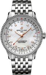 Breitling Navitimer Automatic 35 Biały/Stal Ø35 mm A17395211A1A1