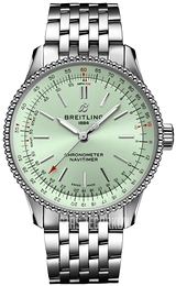 Breitling Navitimer Automatic 35 Zielony/Stal Ø35 mm A17395361L1A1