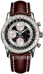 Breitling Montbrillant Datora Czarny/Skóra Ø43 mm A2133012-B993-437X-A20BA.1