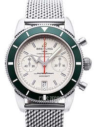 Breitling Superocean Heritage Chrono 44 Srebrny/Stal Ø44 mm A2337036-G753-154A