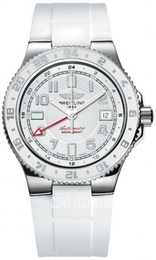 Breitling Superocean GMT Biały/Guma Ø41 mm A32380A9-A737-146S-A20D.2