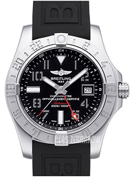 Breitling Avenger II GMT Czarny/Guma Ø43 mm A3239011.BC34.152S.A20S.1
