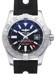 Breitling Avenger II GMT Czarny/Guma Ø43 mm A3239011.BC35.200S.A20D.2