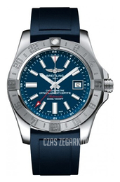 Breitling Avenger II GMT Niebieski/Guma Ø43 mm A3239011.C872.145S.A20S.1