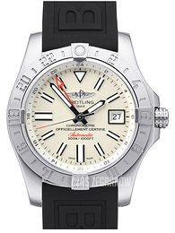 Breitling Avenger II GMT Beżowy/Guma Ø43 mm A3239011.G778.152S.A20S.1
