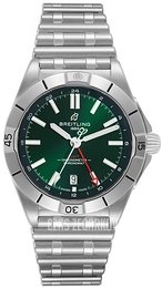 Breitling Chronomat Automatic Gmt 40 Zielony/Stal Ø40 mm A32398101L1A1