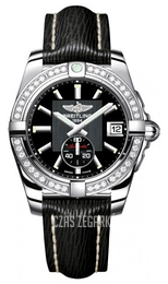 Breitling Galactic 36 Czarny/Skóra Ø36 mm A3733053.BA33.213X.A16BA.1