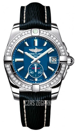 Breitling Galactic 36 Niebieski/Skóra Ø36 mm A3733053.C824.215X.A16BA.1