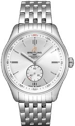 Breitling Premier Automatic Srebrny/Stal Ø40 mm A37340351G1A1