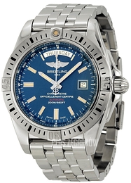 Breitling Galactic 44 Niebieski/Stal Ø44 mm A45320B9-C902-375A