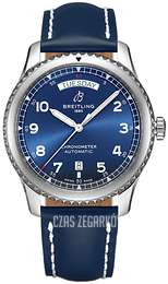 Breitling Navitimer 08 Niebieski/Skóra Ø41 mm A45330101C1X3