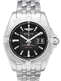 Breitling Galactic 41 Czarny/Stal Ø41 mm A49350L2-BA07-366A